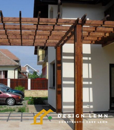 Fir wooden pergola C 008 C