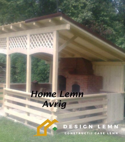 Fir wooden gazebo C 010 B