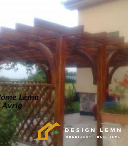 Pergola din lemn de brad C 012 b