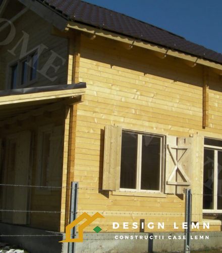 Casa din lemn de brad C 157